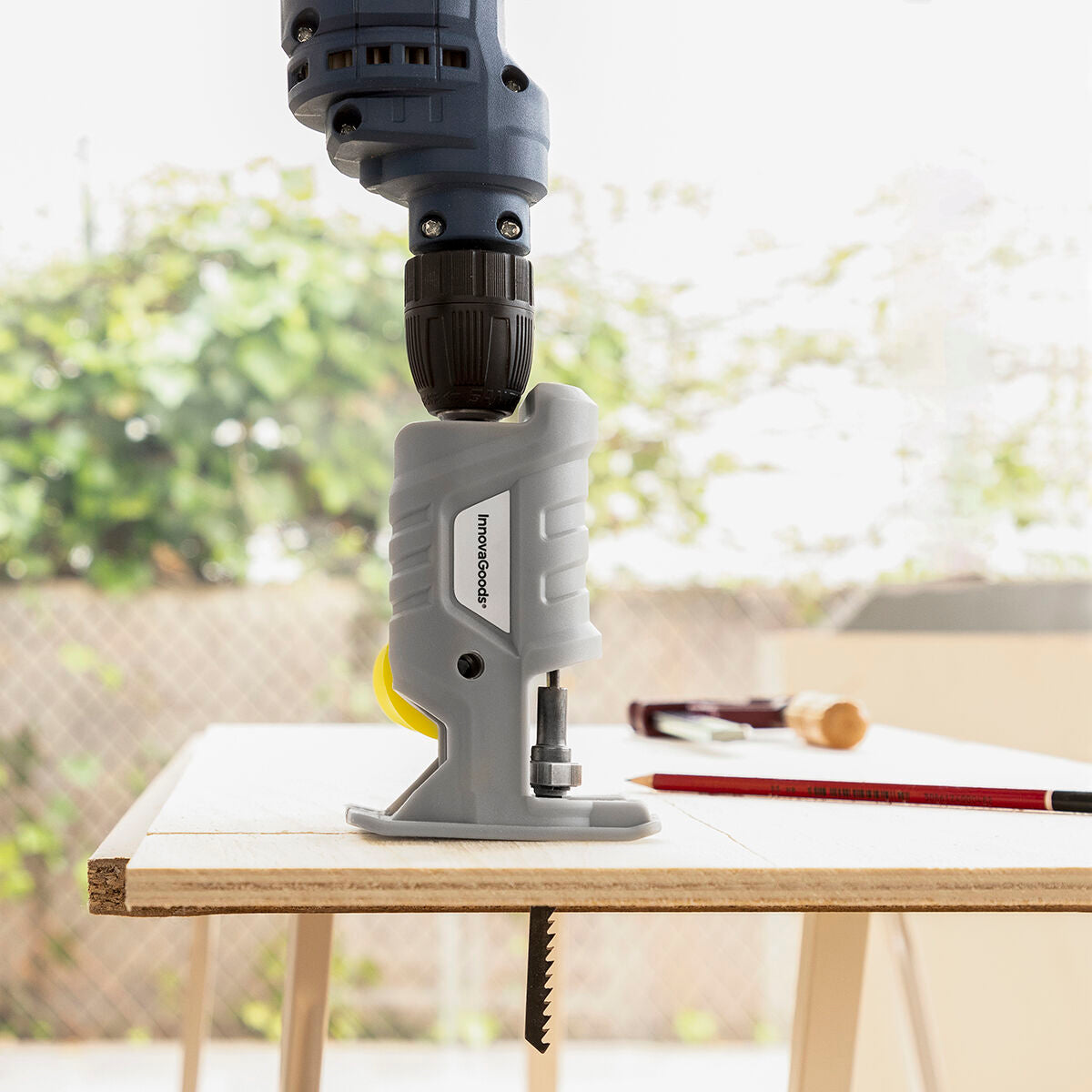 Innovagoods Stichsägen-Adapter Für Bohrmaschinen Jrill Innovagoods