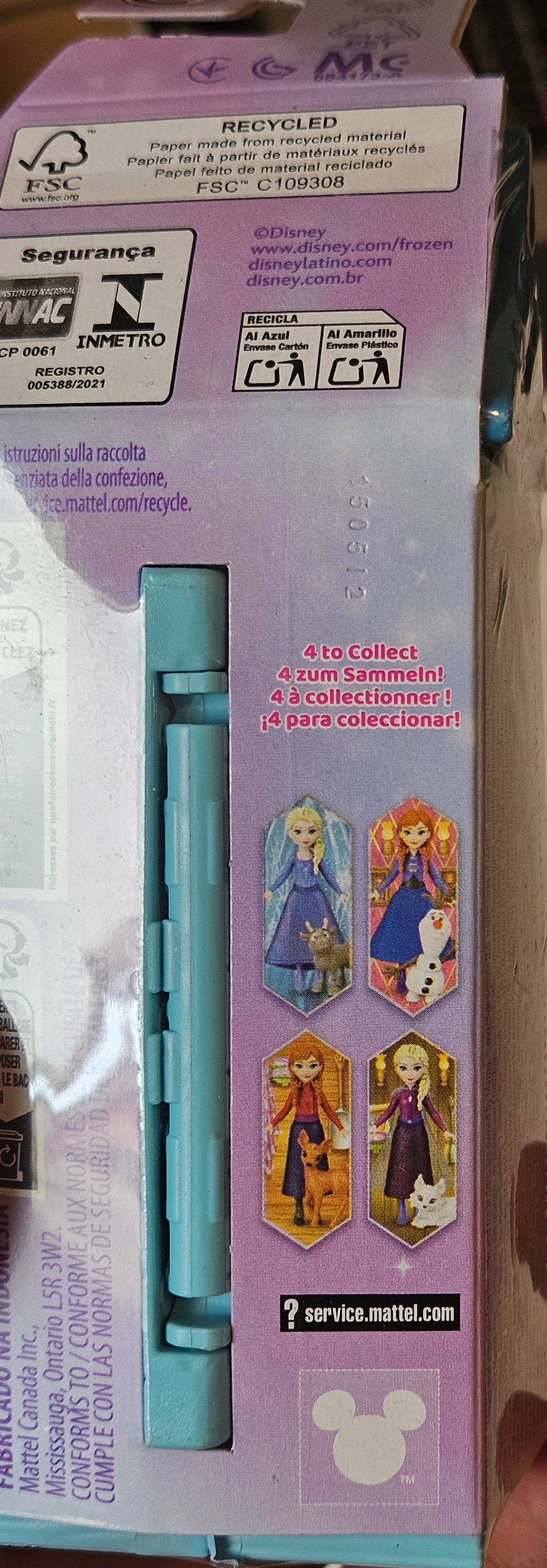 Mattel Disney Frozen Storytime Stackers Arendelle Village Surprise 2er-Set – Neuware, OVP mit Lagerspuren