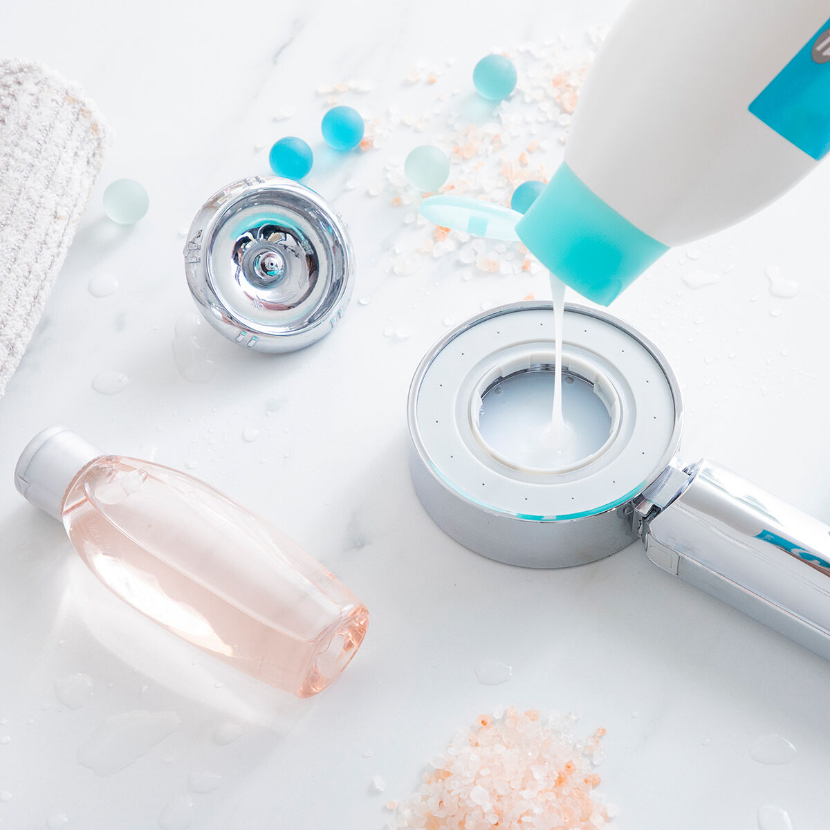Innovagoods Doppel-Dusch-Brause Mit 3-In-1-Spender Xawara Innovagoods