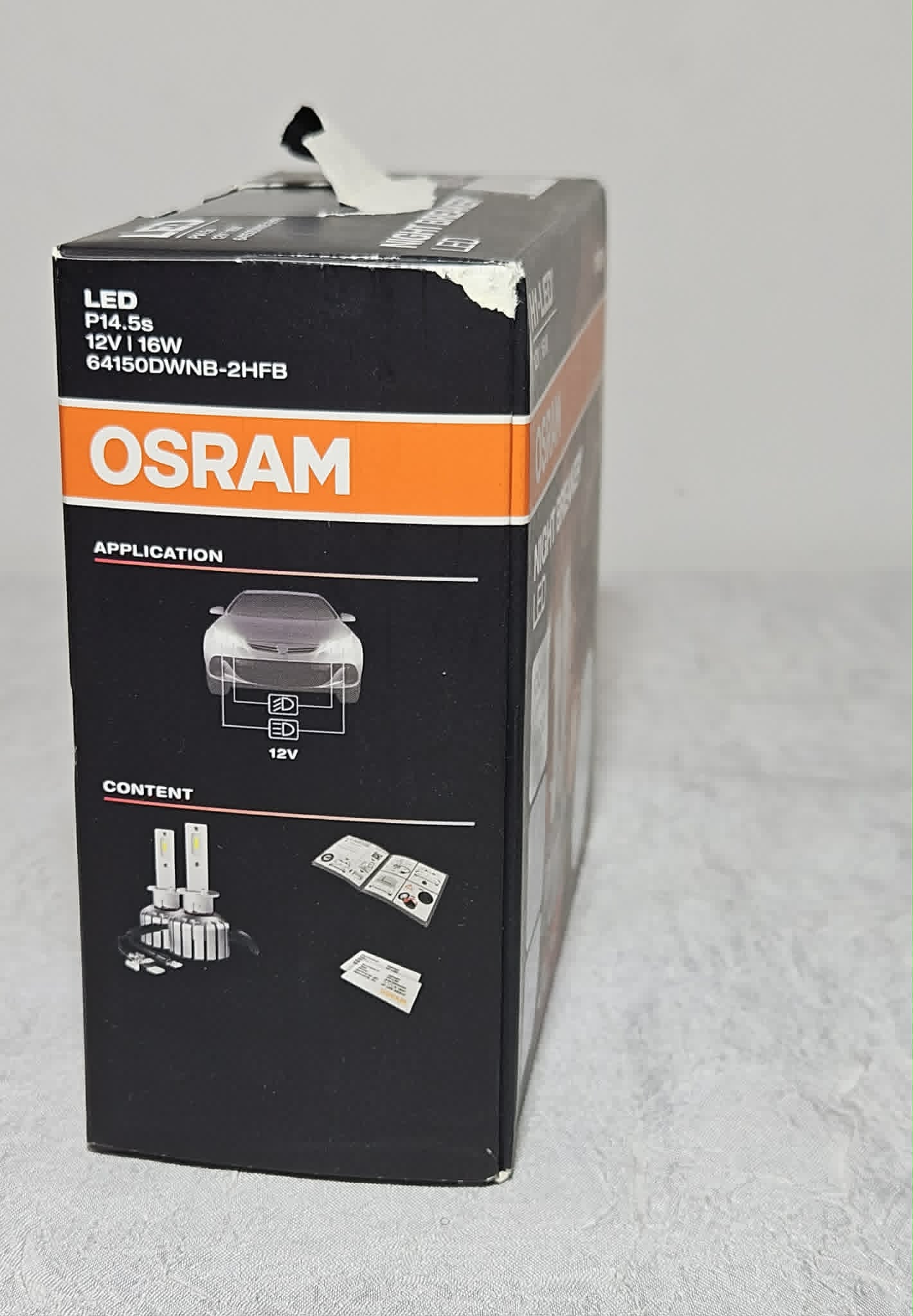 OSRAM NIGHT BREAKER H1-LED 64150DWNB-2HFB – 2er Set – B-Ware
