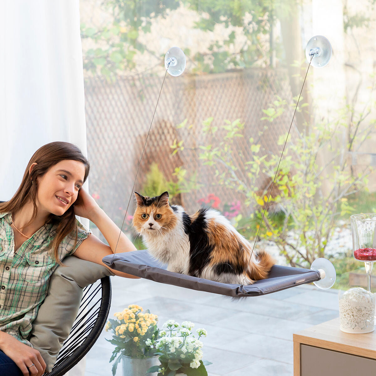 Innovagoods Hängematte Für Katzen Catlax Innovagoods