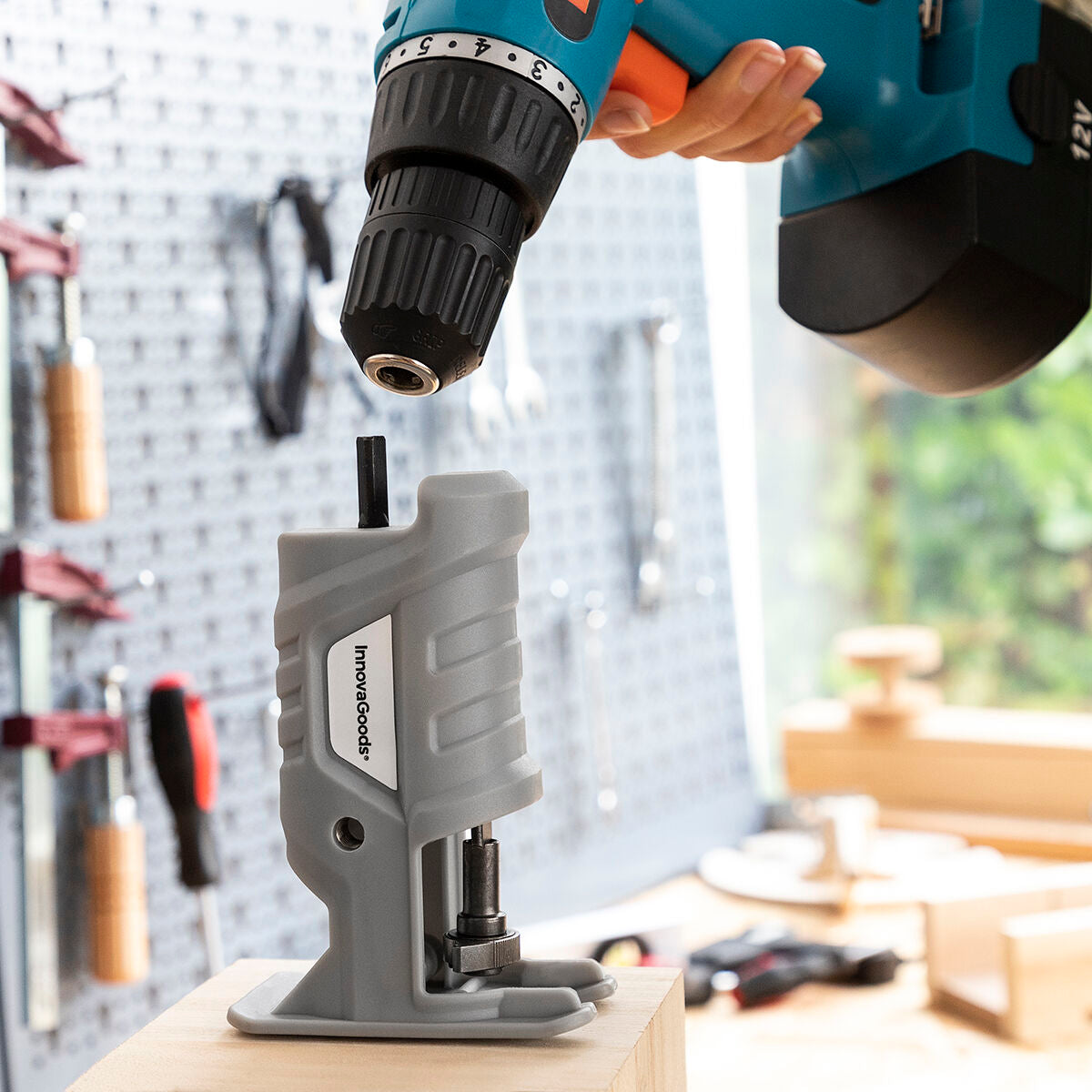 Innovagoods Stichsägen-Adapter Für Bohrmaschinen Jrill Innovagoods