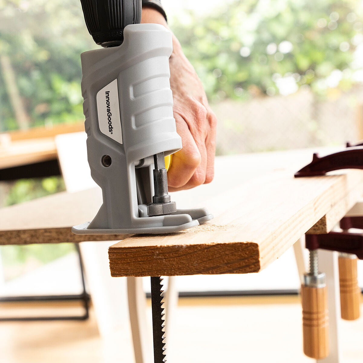 Innovagoods Stichsägen-Adapter Für Bohrmaschinen Jrill Innovagoods