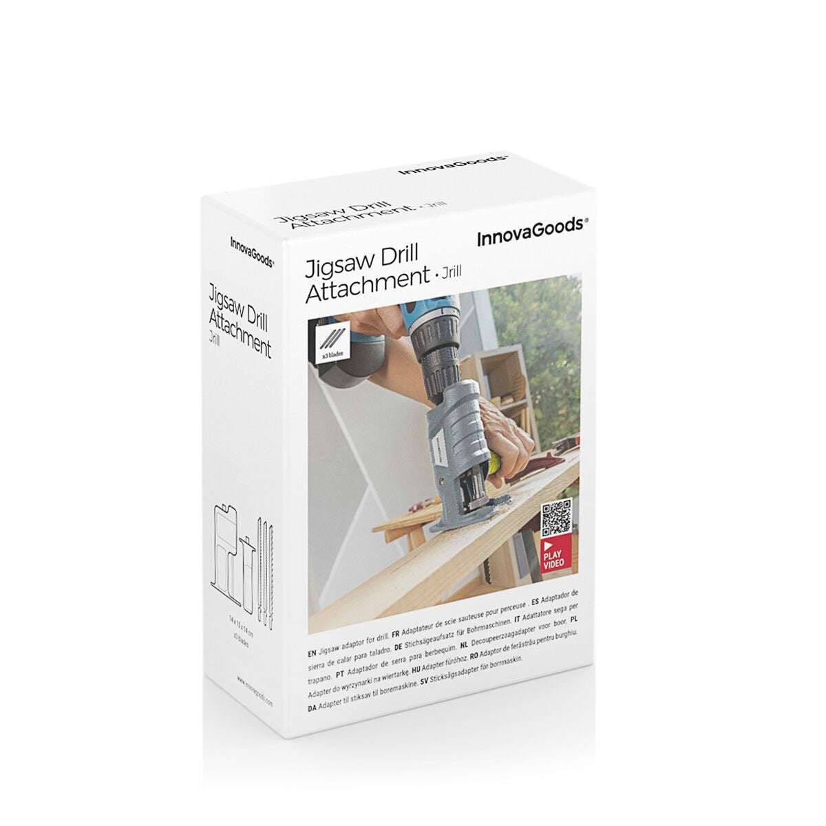 Innovagoods Stichsägen-Adapter Für Bohrmaschinen Jrill Innovagoods