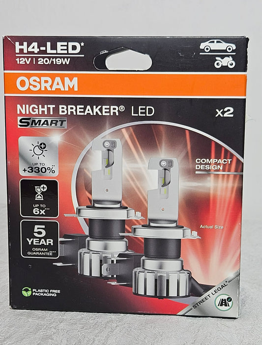 OSRAM Night Breaker LED Smart H4 Set 12V – Neuware, OVP beschädigt
