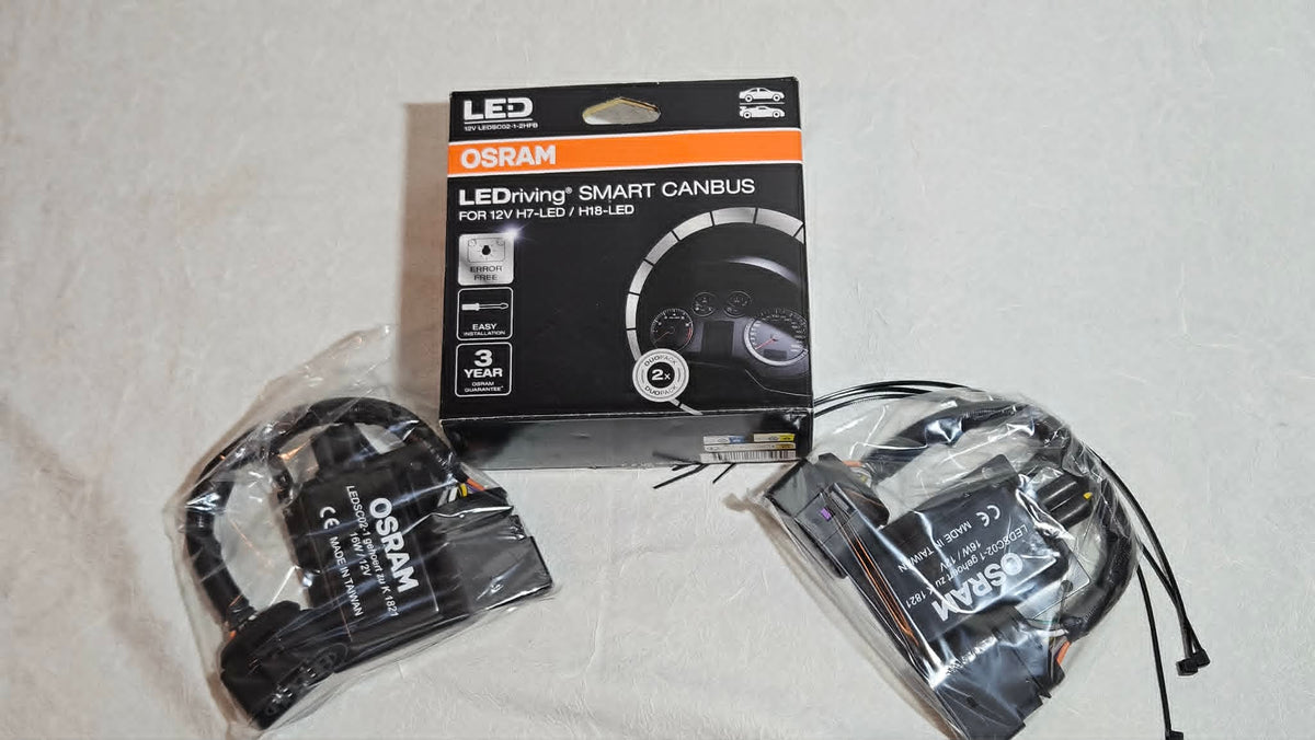 OSRAM LEDriving SMART CANBUS LEDSC02-1-2HFB – 2er Set – unbenutzt