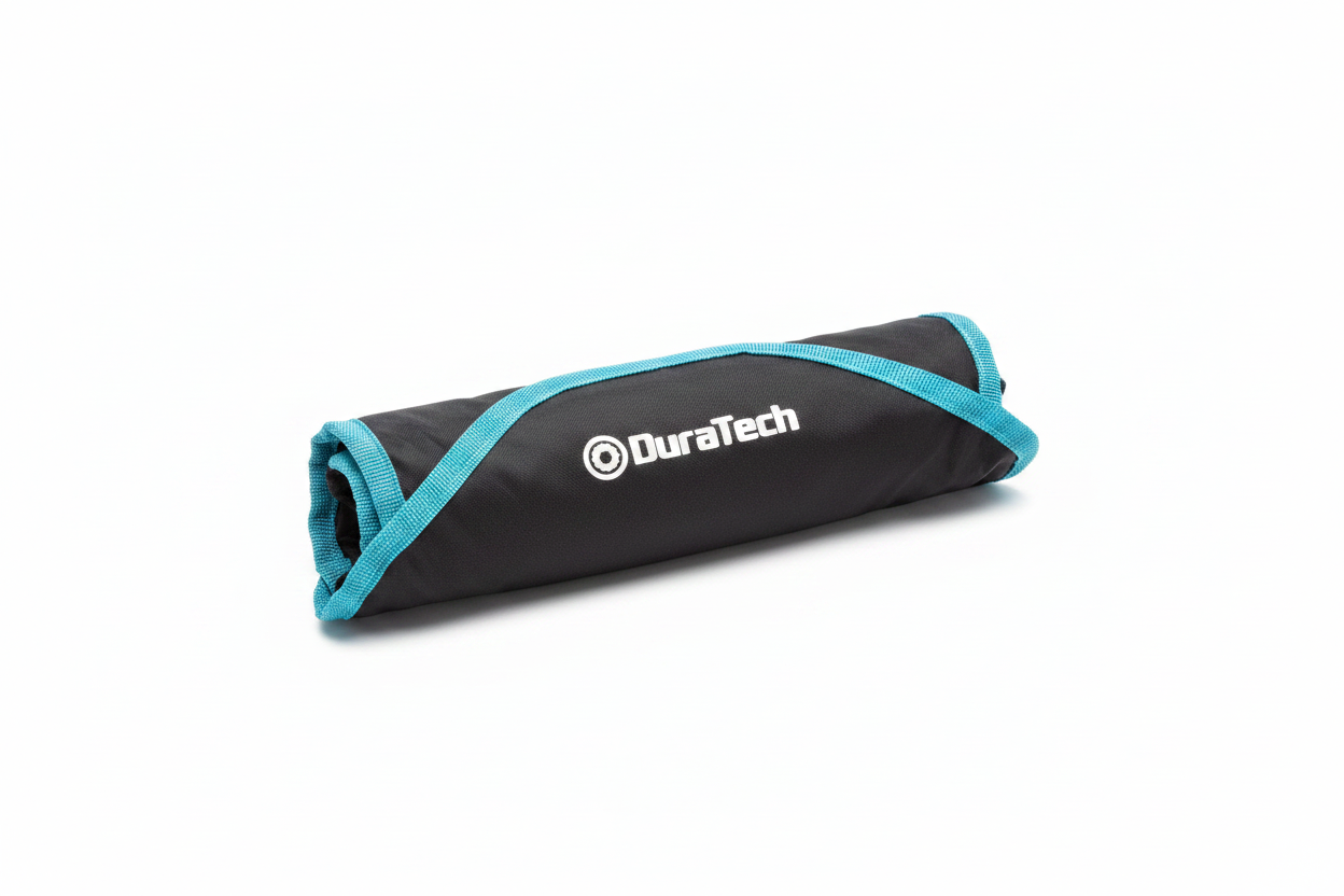 DuraTech Rolltasche rulată – fundal alb