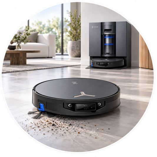 ECOVACS DEEBOT X12 OmniCyclone DEX35 Saug- und Wischroboter – Lifestyle
