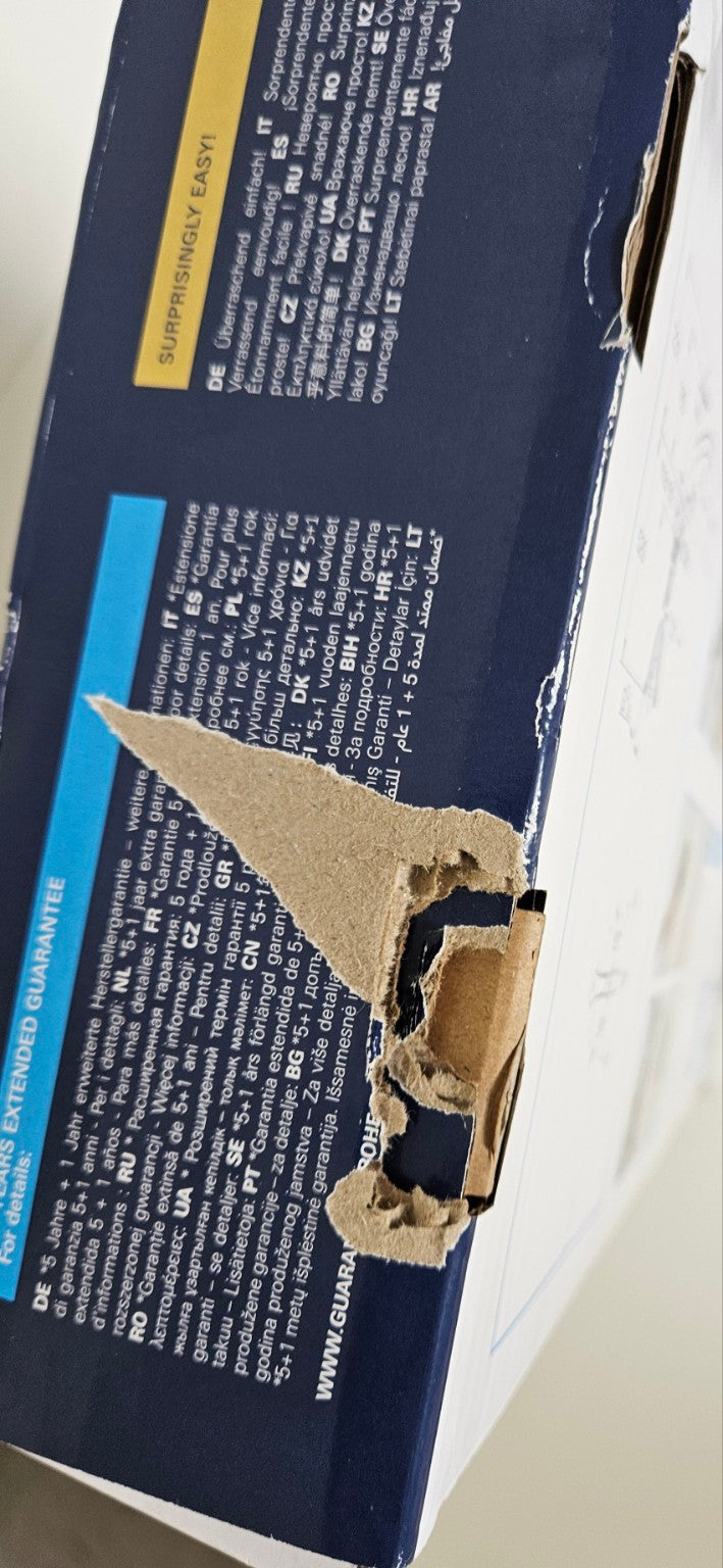 GROHE Start QuickFix 303072431 – Lager- und Transportspuren an der Verpackung