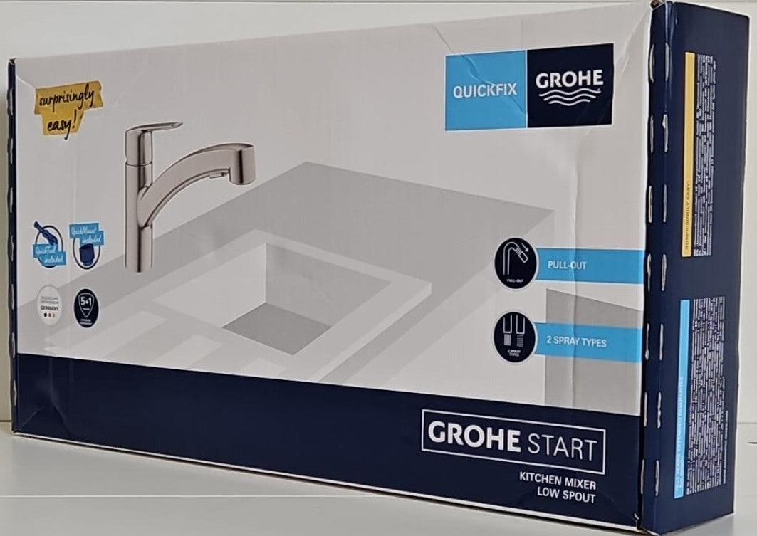 GROHE Start QuickFix 30307DC1 – Originalverpackung Seitenansicht