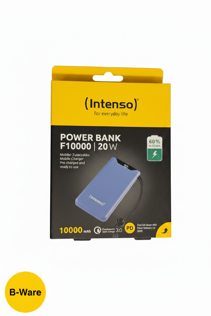 Intenso F10000 Blau + B-Ware