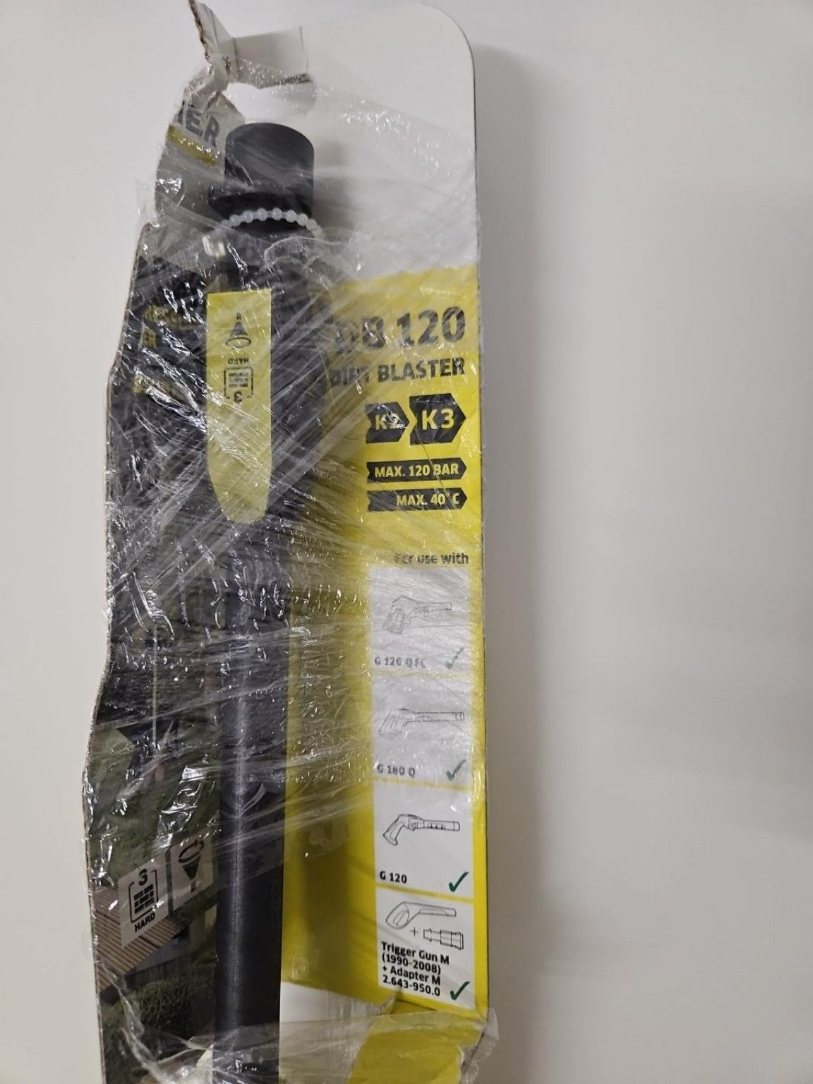 Kärcher DB 120 Dreckfräser K2 K3 Verpackungsdetail