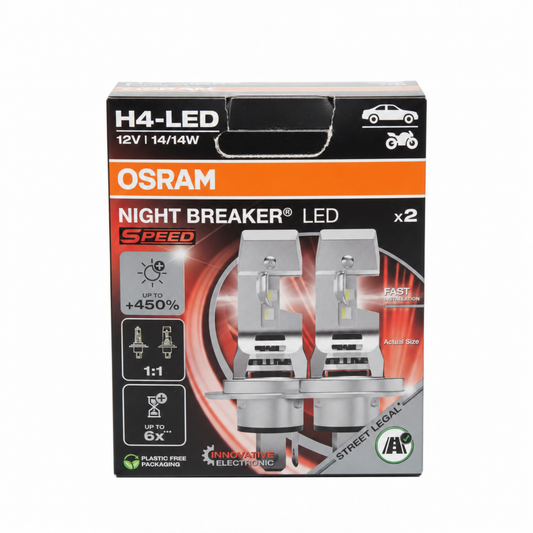 OSRAM Night Breaker LED Speed H4 – Neuware, OVP beschädigt